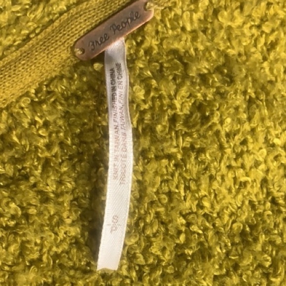 Free People Finders Keepers V-Neck Sweater S - Picture 4 of 5